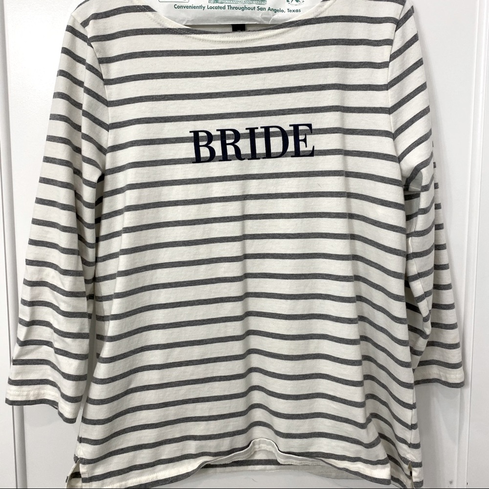 J Crew BRIDE shirt